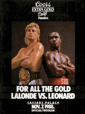 Donny Lalonde vs Sugar Ray Leonard