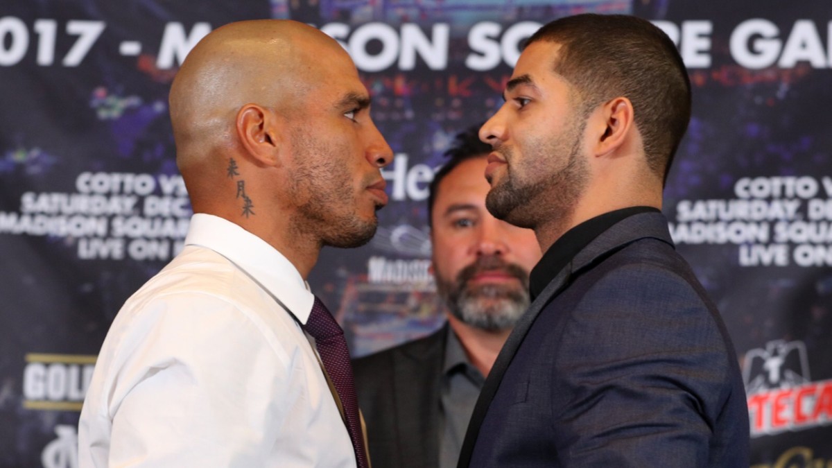 Cotto face off against Ali