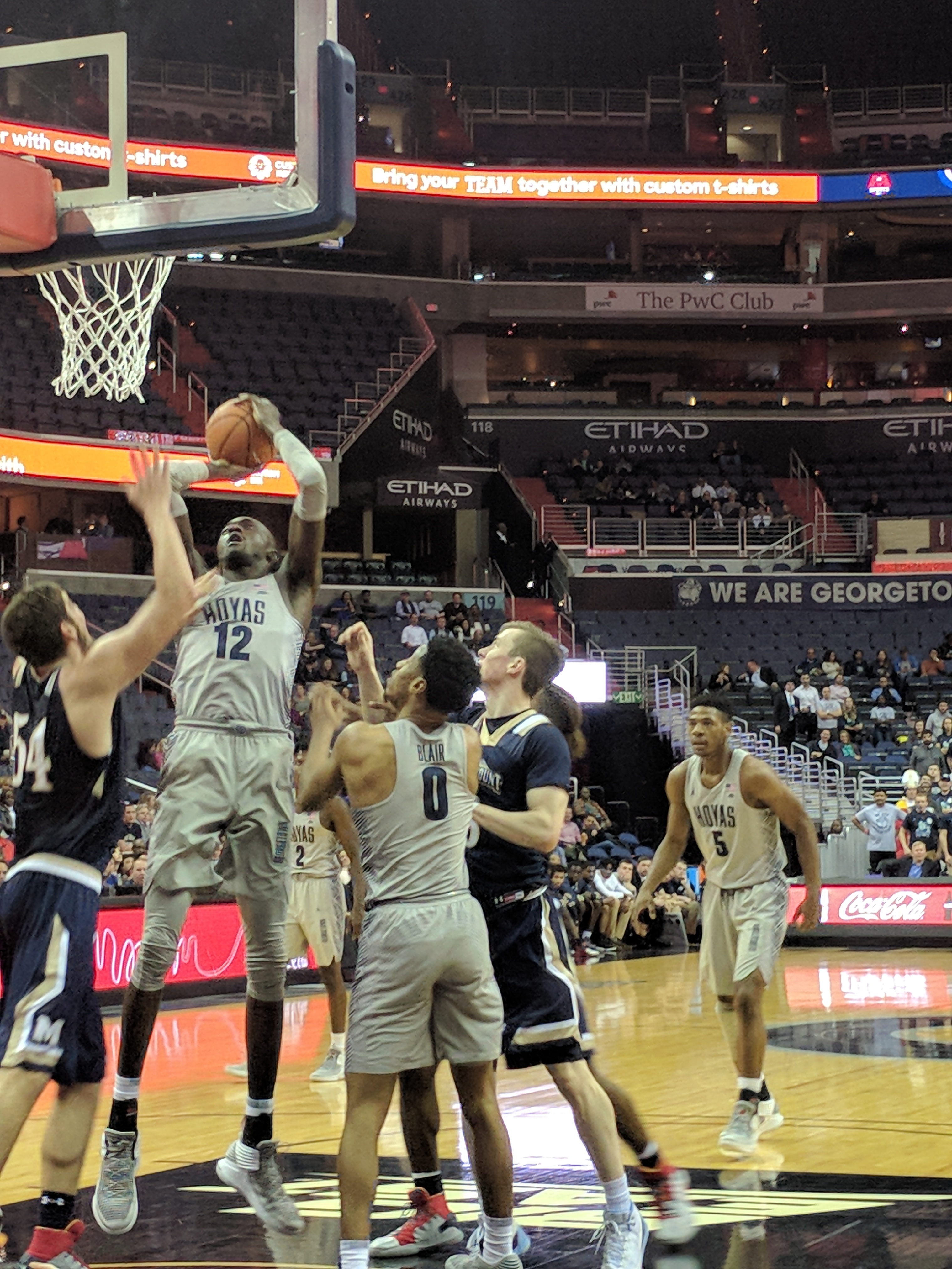 Sodom (Georgetown) shooting a layup