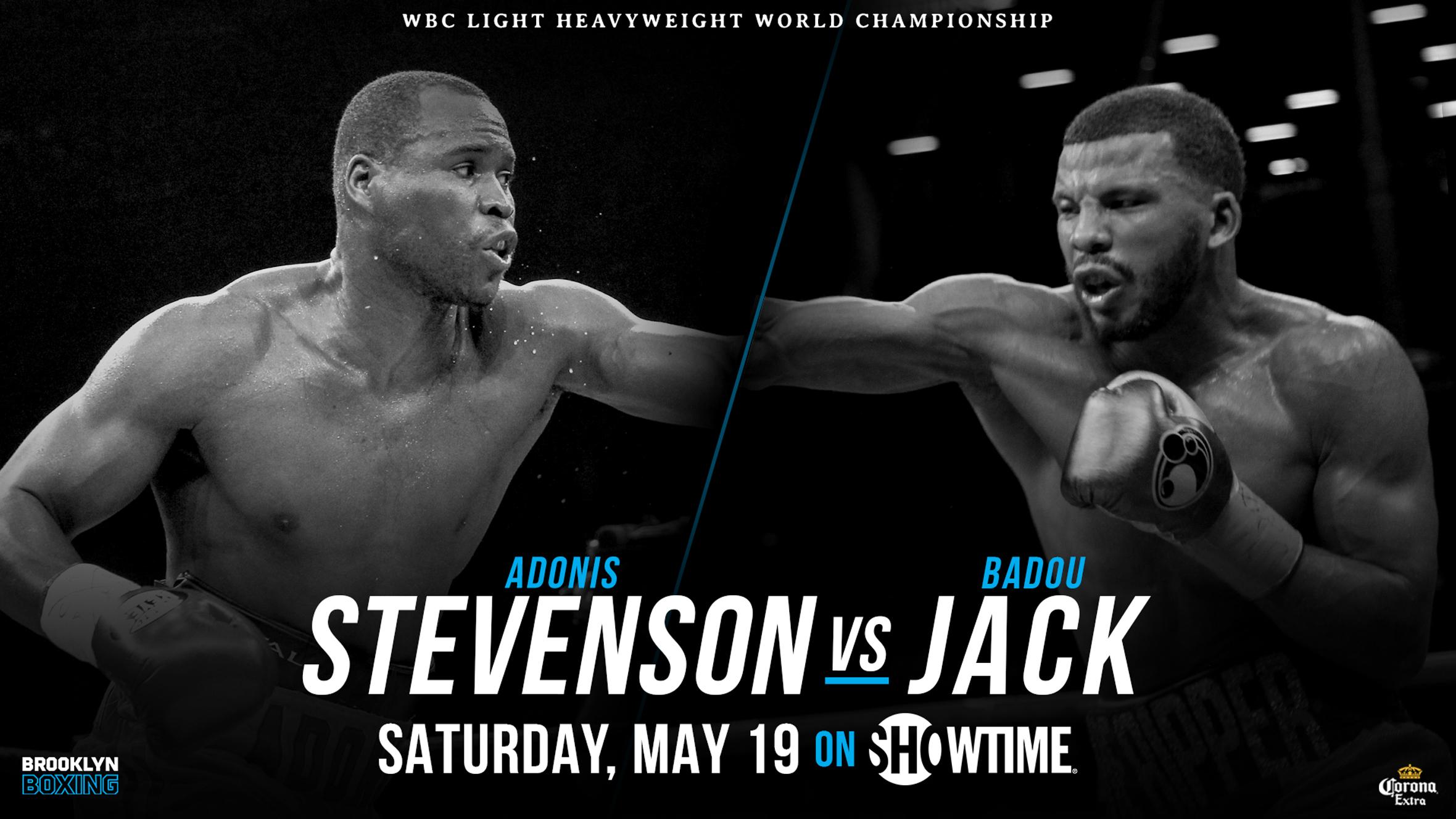 Stevenson vs Jack fight poster