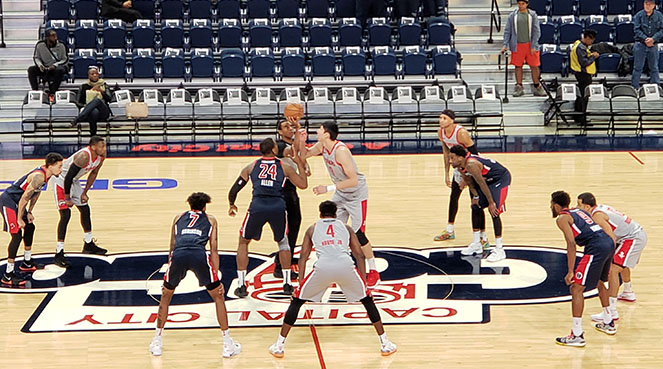 Capital City Go-Go vs Rio Grande Valley Vipers opening tip