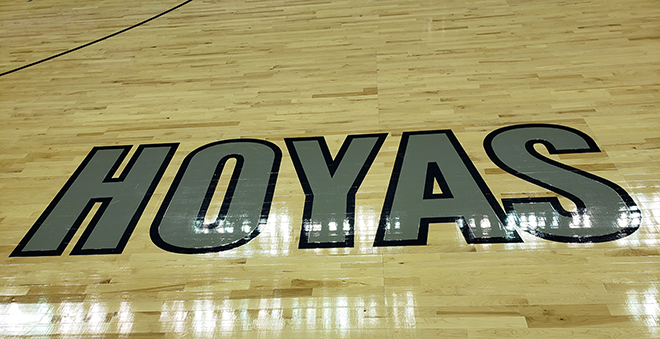 Georgetown Hoyas Floor