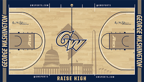 George Washington Basketball court