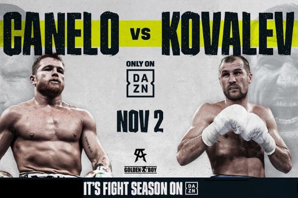 Canelo Alvarez-Sergey Kovalev Fight Poster