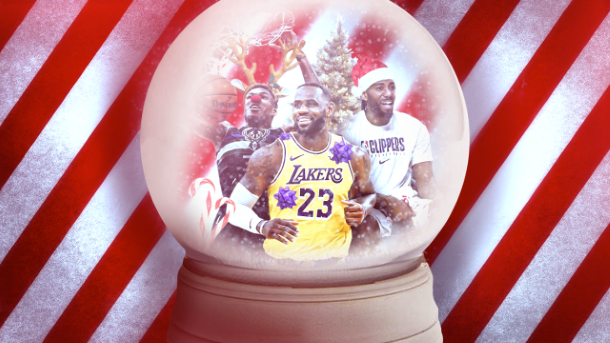 NBA Preview Christmas Day Graphic