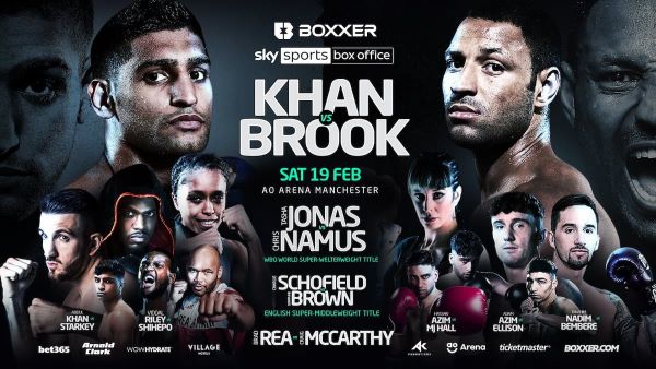 Amir Khan-Kell Brook Fight Poster