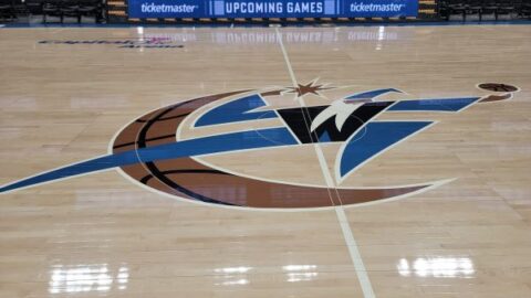 Washington Wizards basketball court