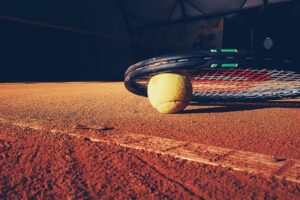 Tennis Racket and Tennis Ball